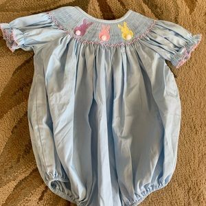 Smocked Easter bubble.